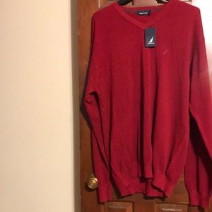 Burgundy Nautica two XL sweater